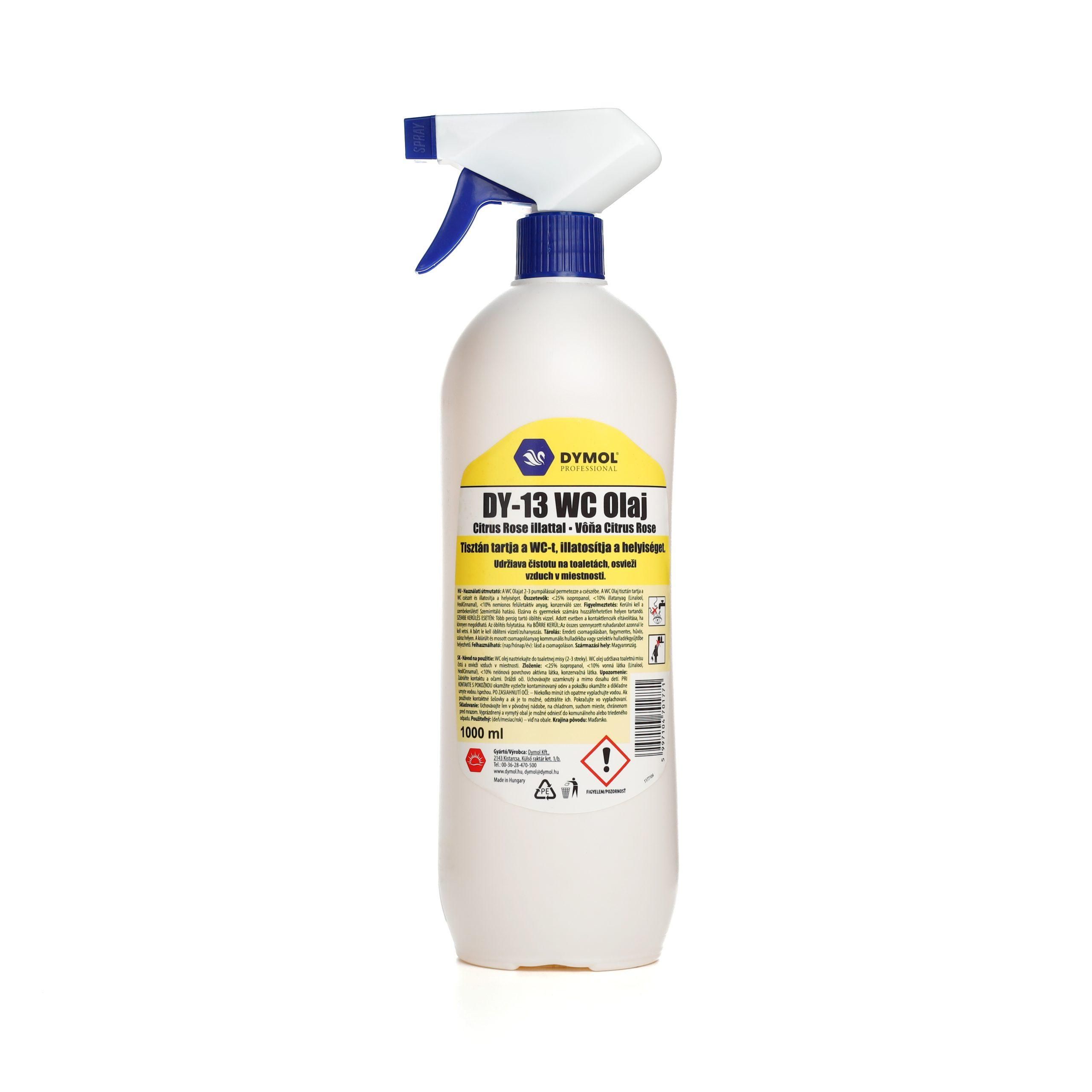 DY-13 WC olaj citrus és rose illattal, 1L