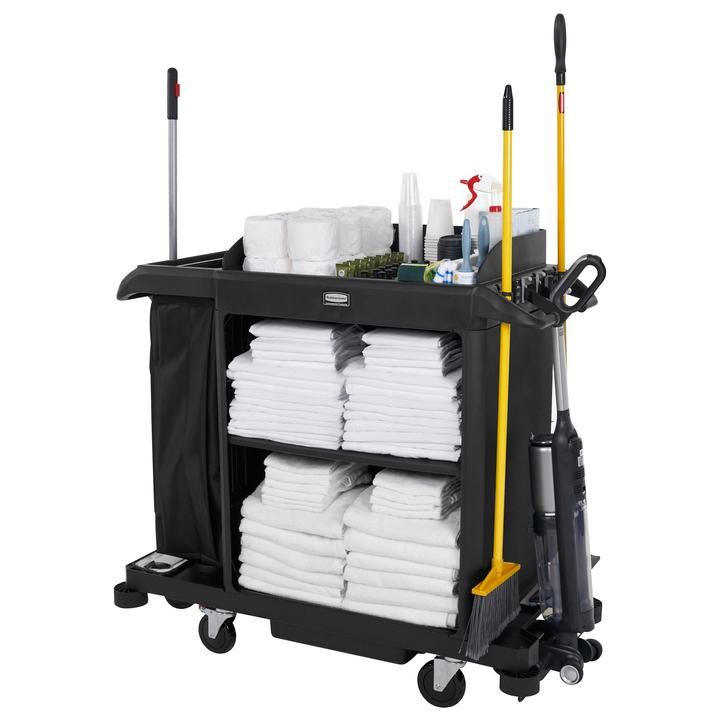 Rubbermaid közepes méretű szállodai kocsi