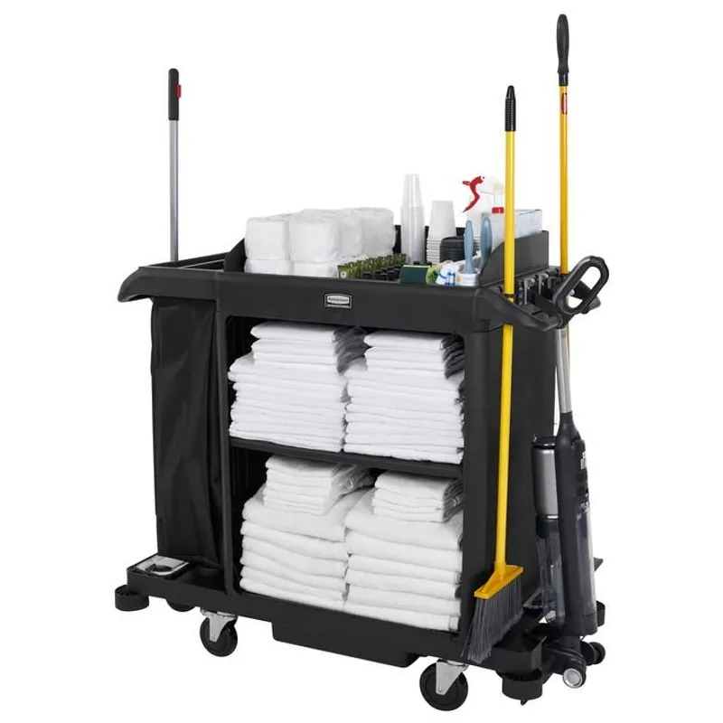 Rubbermaid közepes méretű szállodai kocsi