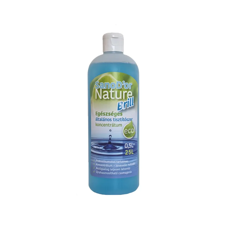 SanoD’or Nature Brill- Egészséges Általános Tisztítószer Koncentrátum- 0,5 liter
