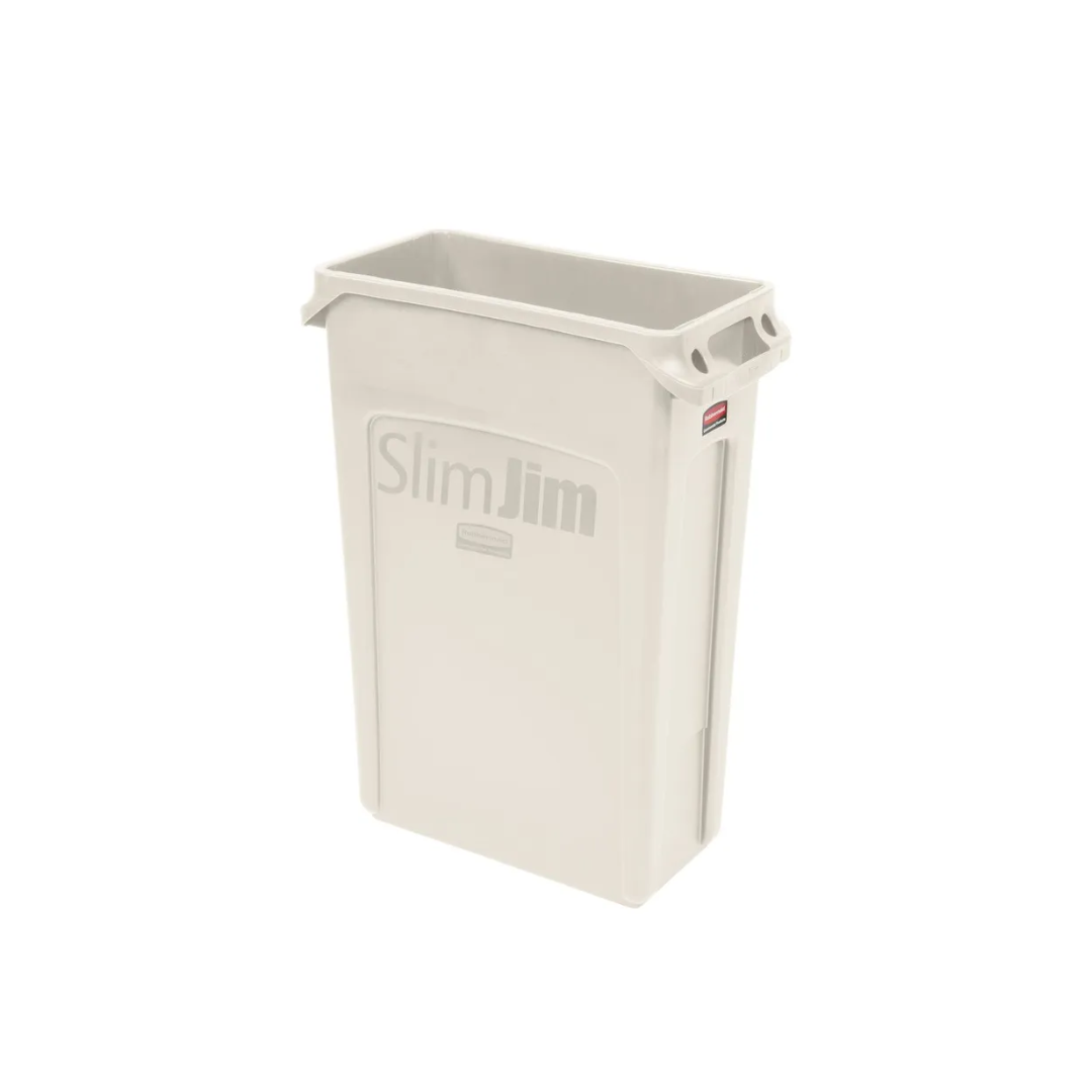 Rubbermaid Slim Jim szemetes kuka- 87 literes-bézs