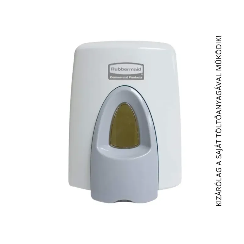 Rubbermaid 400 ml-es nyomógombos habszappan adagoló (habosító adagoló)