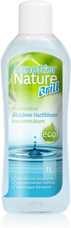 SanoD’or Nature Brill- Egészséges Általános Tisztítószer Koncentrátum 1L
