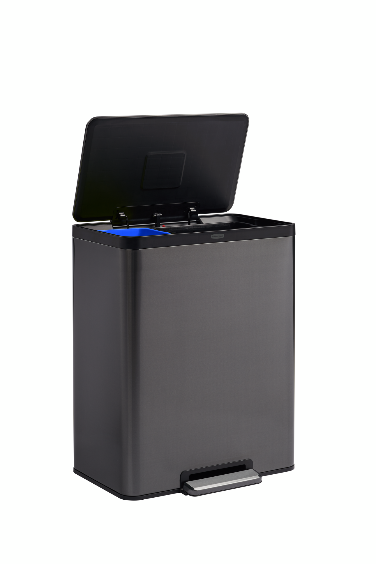 Rubbermaid Elite step-on rozsdamentes acél szemetes - 60L 