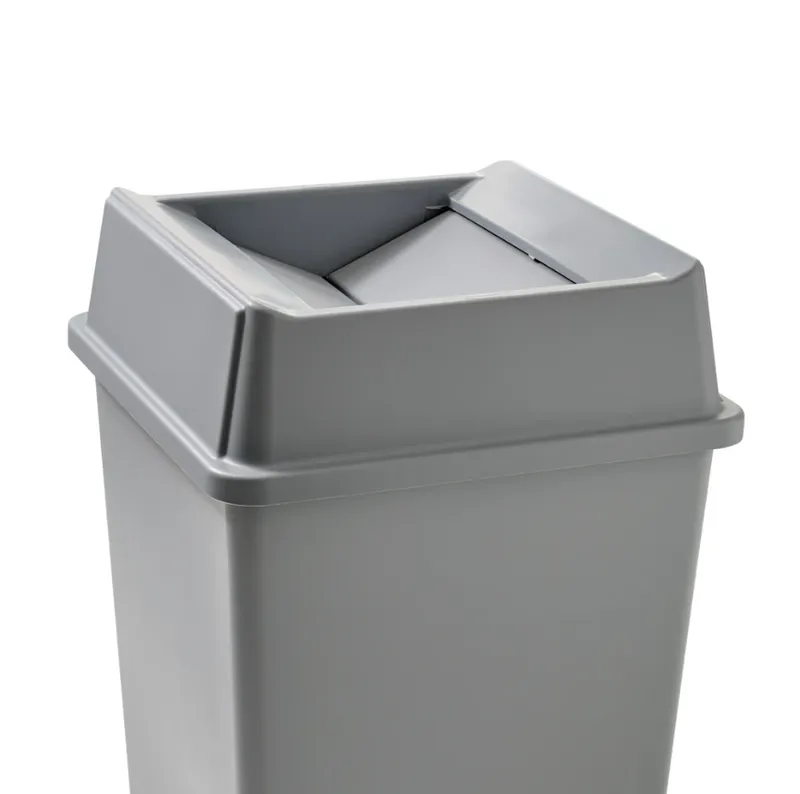 Rubbermaid négyzet alakú irodai szemetes tető 132L-es kukához