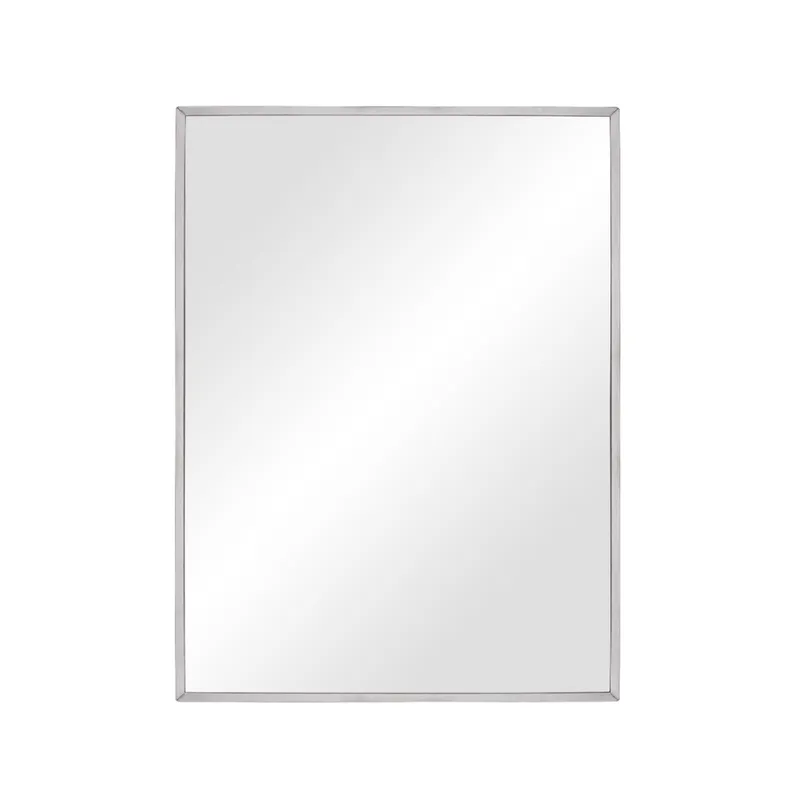 Simex fix tükör rozsdamentes acél kerettel-800x600mm- szálcsiszolt