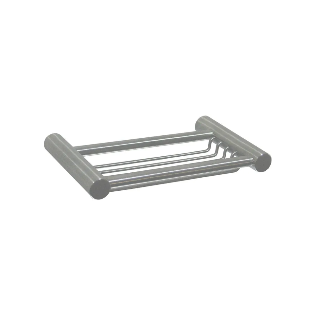 Mediclinics rozsdamentes szappantartó 17cm-szatén
