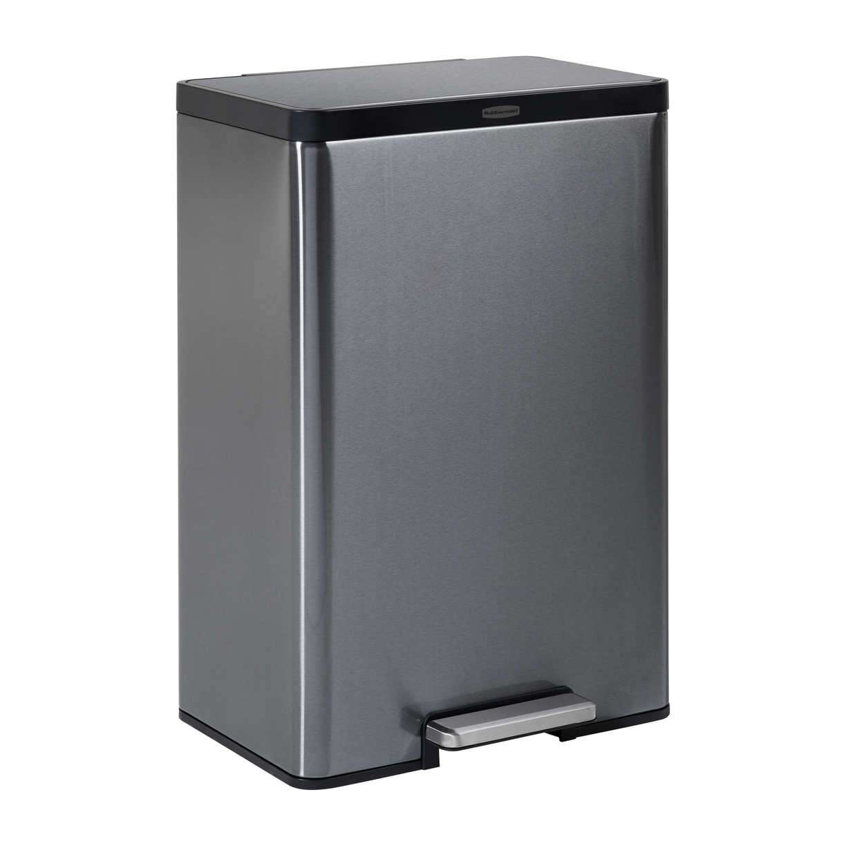 Rubbermaid Elite step-on rozsdamentes acél szemetes - 45L