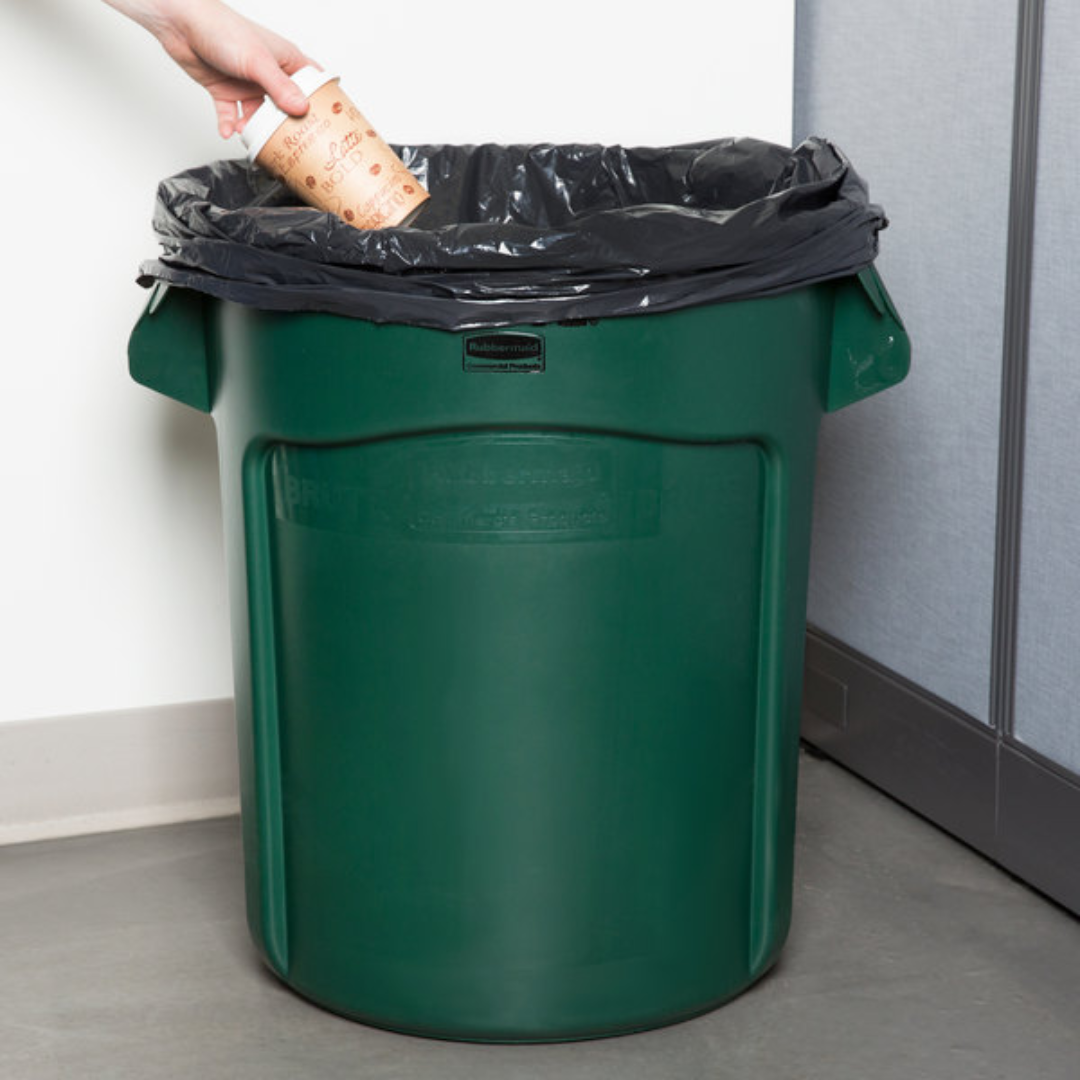 Rubbermaid Brute törhetetlen szemetes 75,7L- zöld 