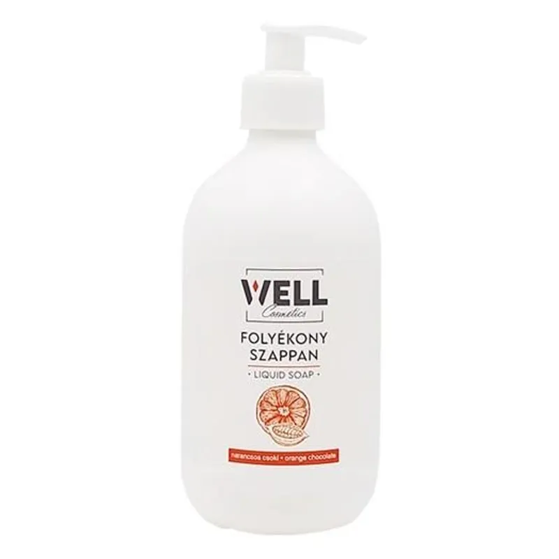 Well folyékonyszappan narancsos-csoki 500 ml