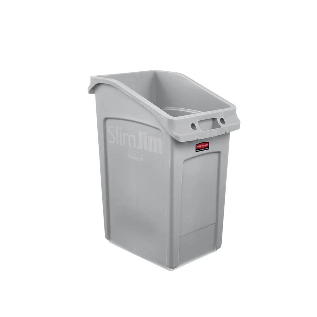 Rubbermaid Slim Jim asztal alá helyezhető kuka 87L szürke