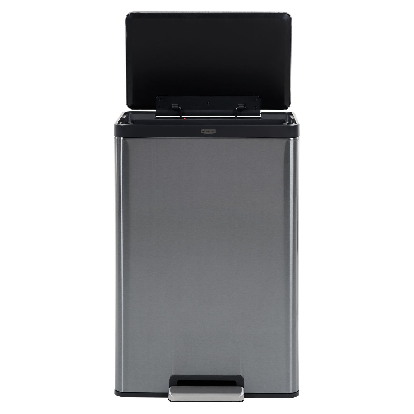 Rubbermaid Elite step-on rozsdamentes acél szemetes - 45L