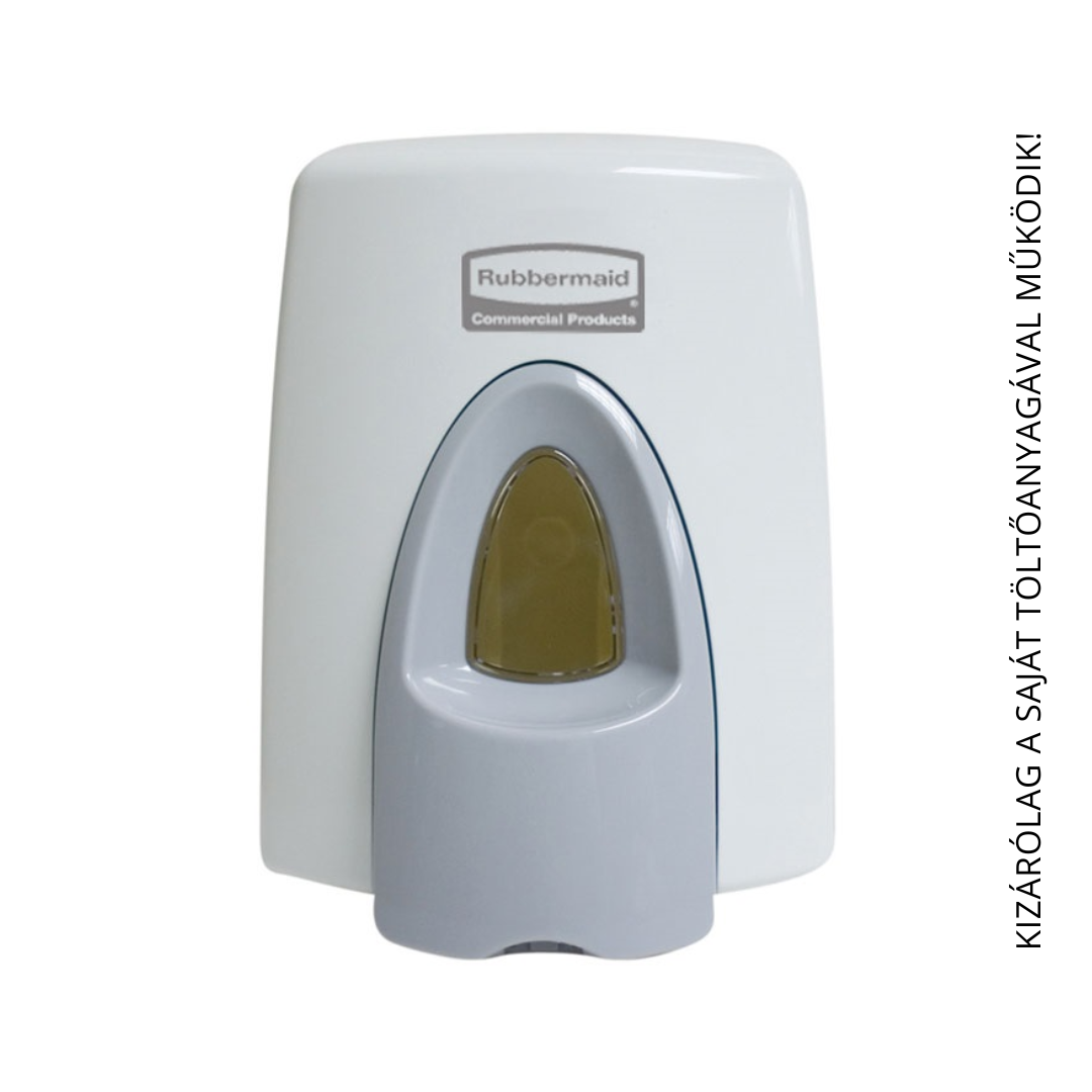 Rubbermaid 400ml-es wc ülőke fertőtlenítő hab adagoló-nyomógombos- kartonos