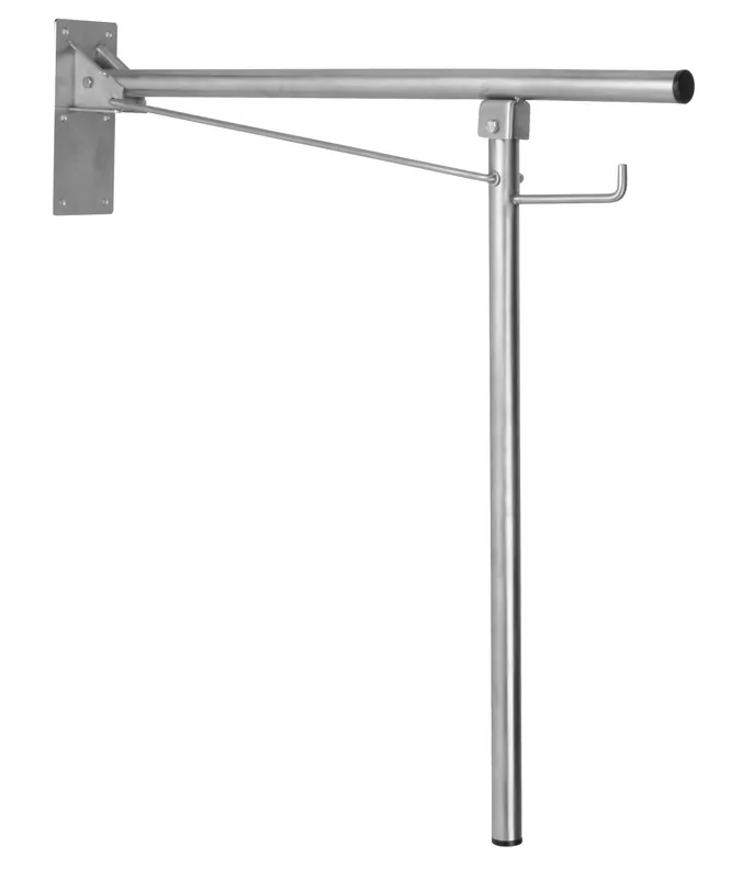 Mediclinics mozgássérült kapaszkodó wc papír tartóval, szatén- 807x850mm