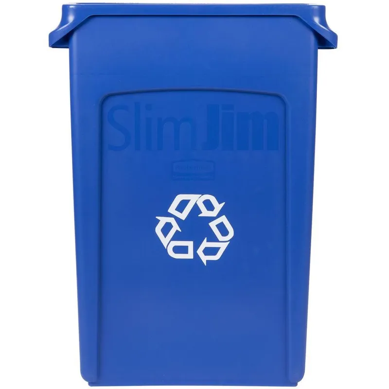 Rubbermaid Slim Jim szemetes kuka- 87L -kék
