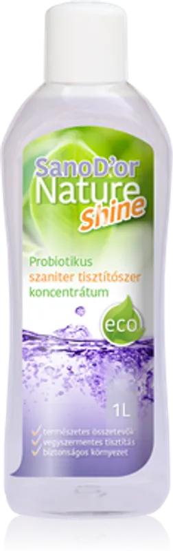 SanoD’or Nature Shine- Egészséges Fürdőszoba Tisztítószer Koncentrátum - 1L