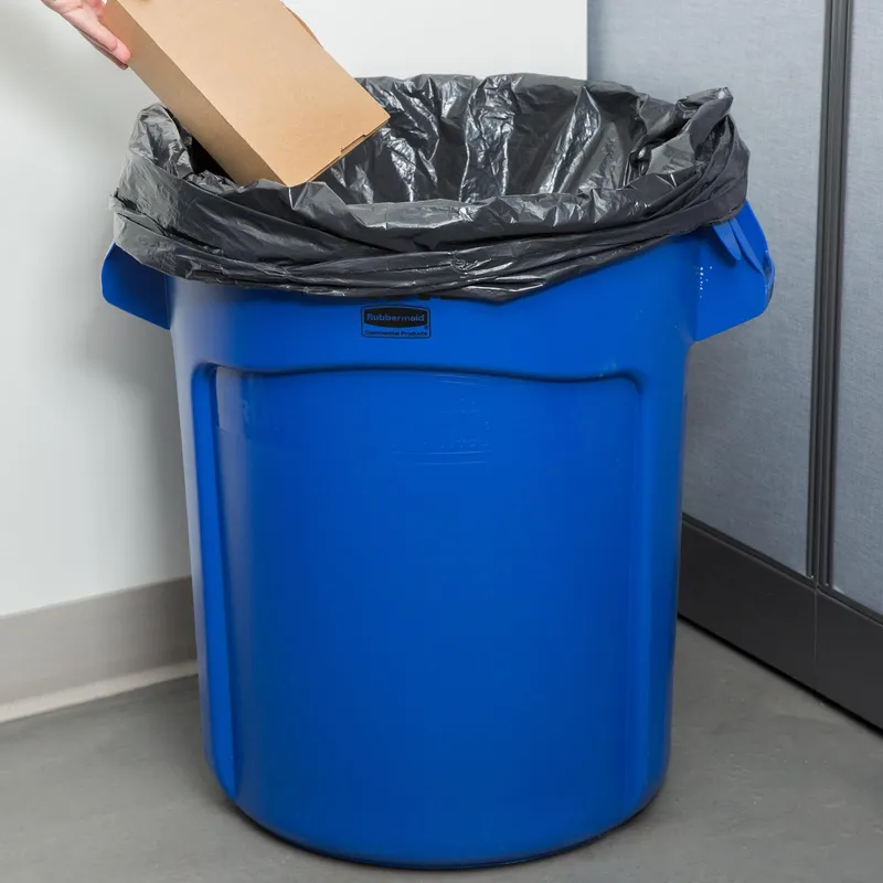 Rubbermaid Brute törhetetlen szemetes 75,7L-kék ( kartonos)
