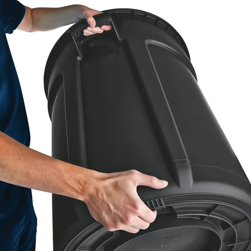Rubbermaid Brute törhetetlen szemetes konténer-166,5 literes-fekete