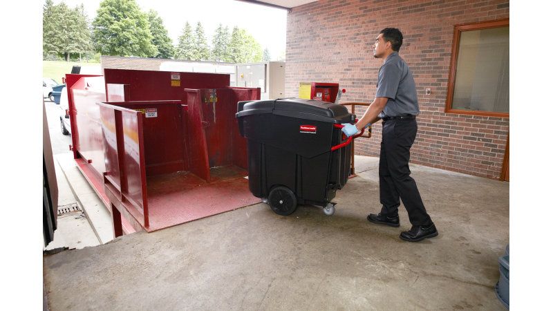 Rubbermaid Mega Brute- mobil szemét gyűjtő konténer- 450 l