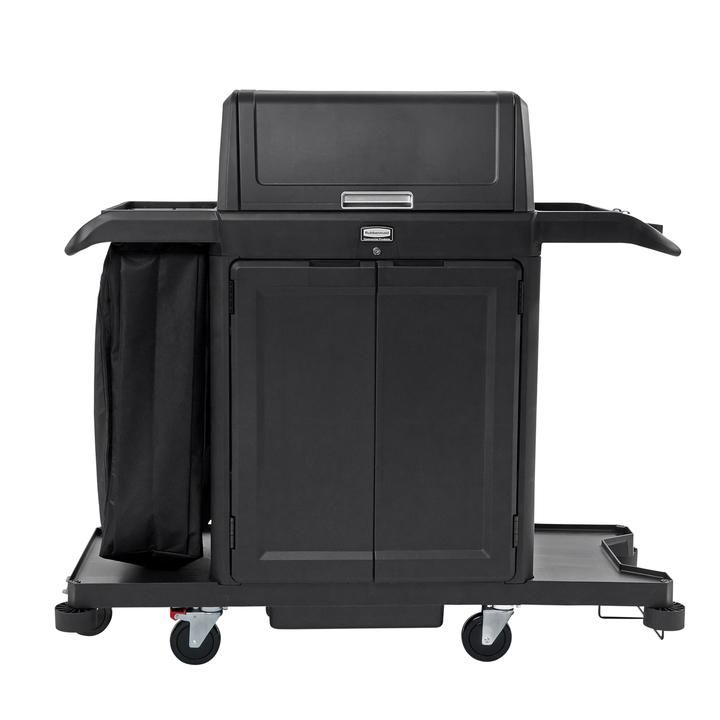 Rubbermaid nagy méretű szállodai kocsi tárható tetővel és ajtóval