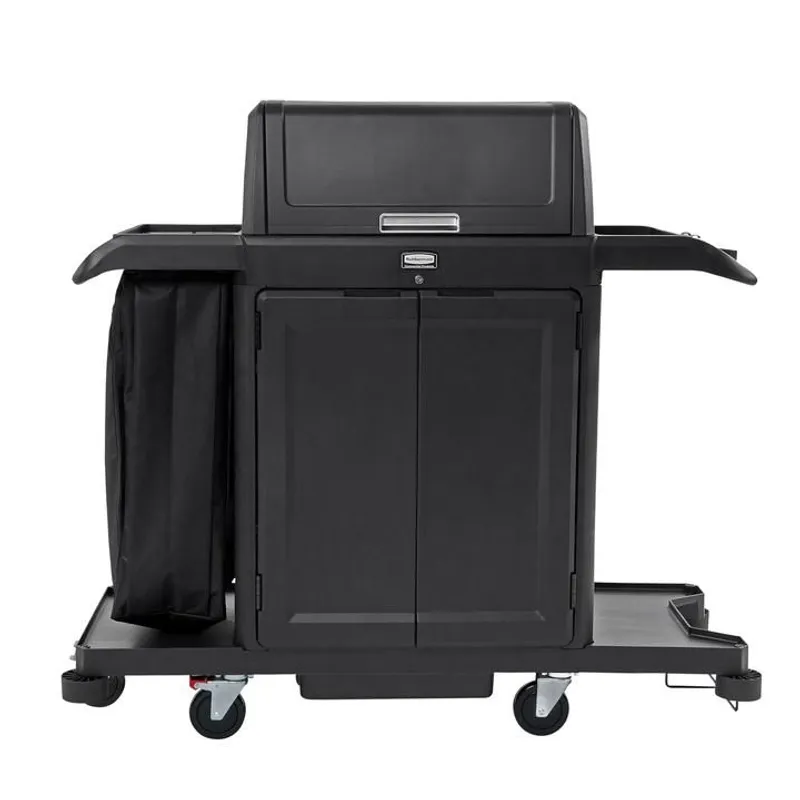 Rubbermaid nagy méretű szállodai kocsi tárható tetővel és ajtóval