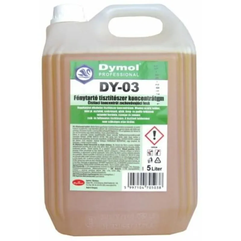 DY-03 Fénytartó tisztítószer koncentrátum 5 liter
