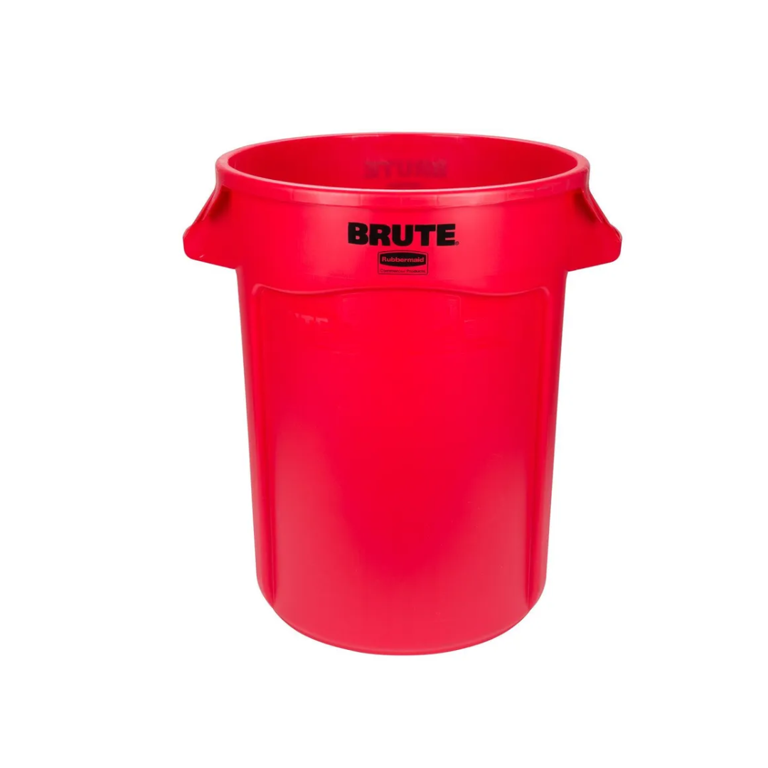 Rubbermaid Brute törhetetlen szemetes konténer- 166,5 literes-piros