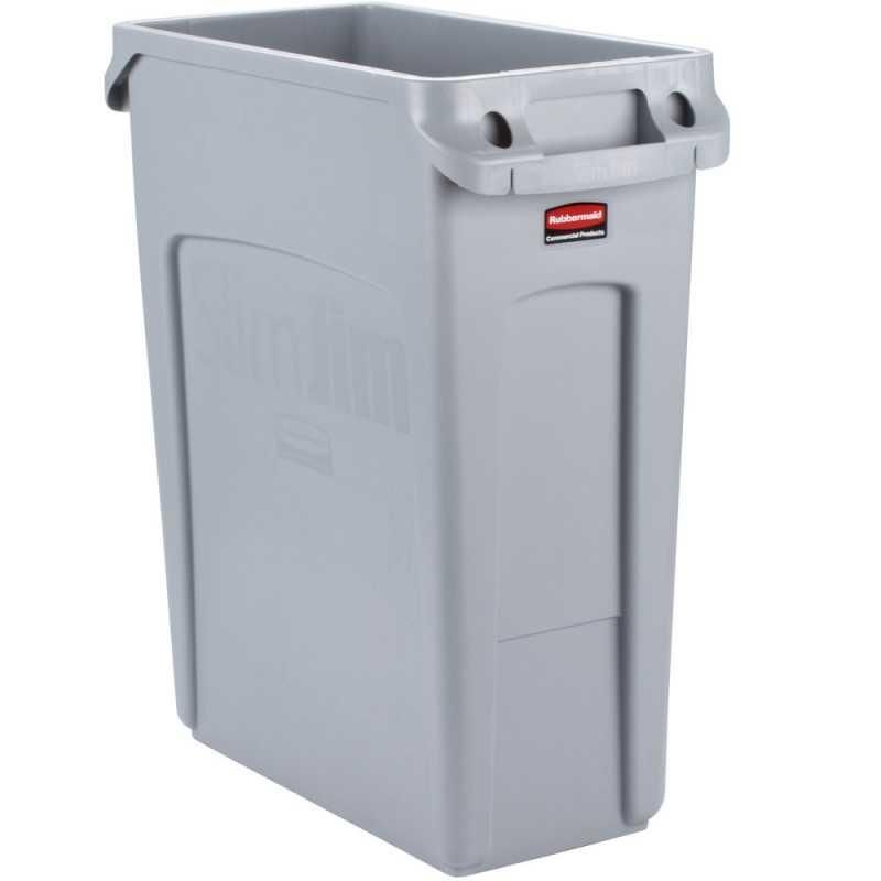 Rubbermaid Slim Jim keskeny szemetes kuka 60 L- szürke