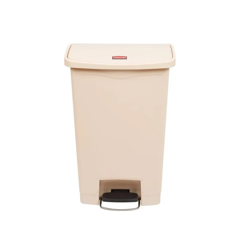 Rubbermaid Step-On keskeny pedálos szemetes kuka-bézs-50 literes