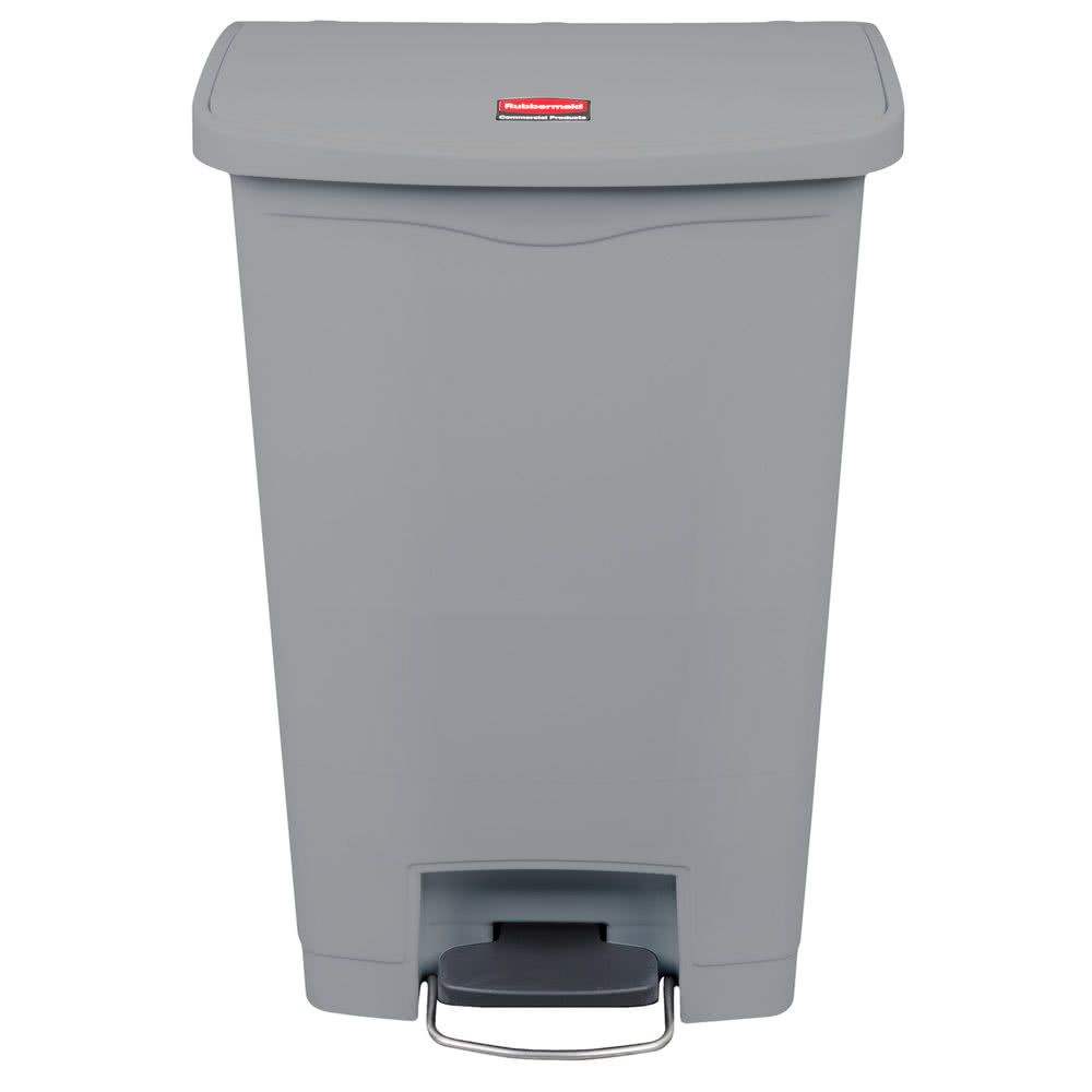 Rubbermaid Step-on keskeny szemetes kuka-szürke- 50L