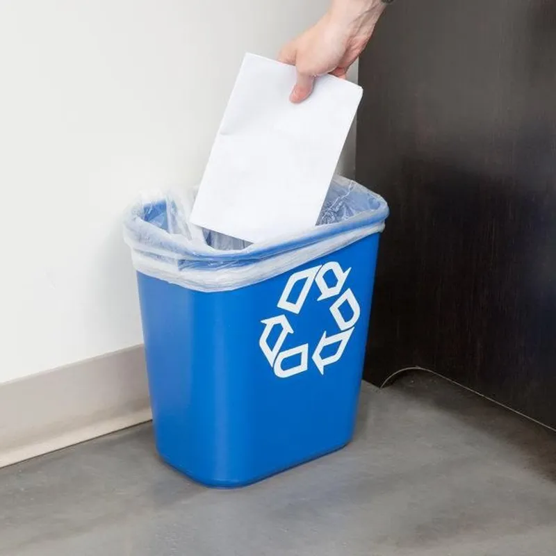 Rubbermaid 12,9 literes szelektív jellel ellátott műanyag szemetes kuka