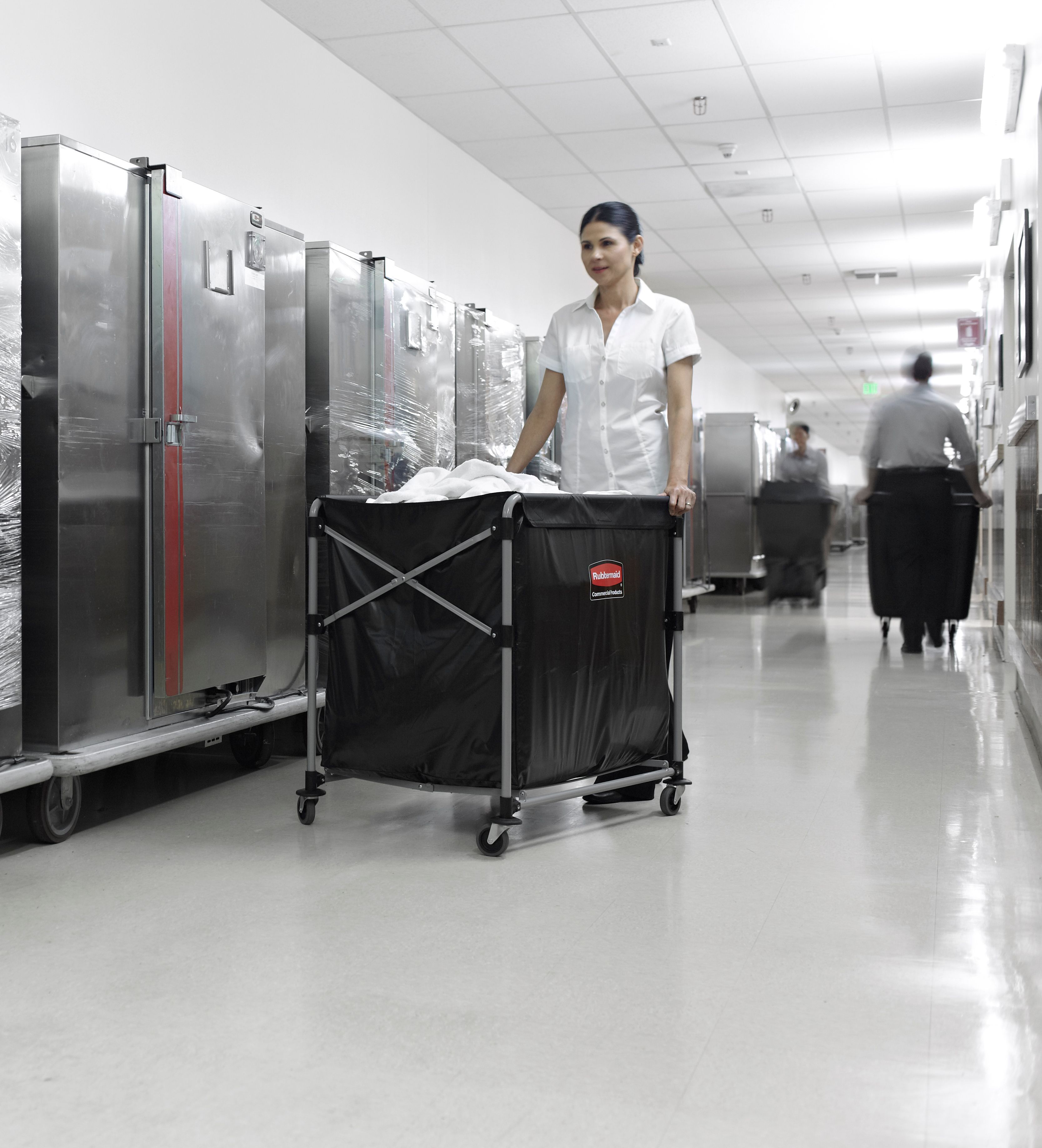 Rubbermaid X-Cart mosodai és szállodai kocsi váz ( zsák nélkül) 300L-es
