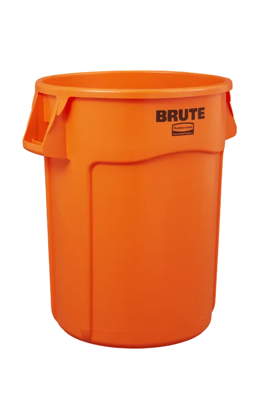 Rubbermaid Brute törhetetlen szemetes konténer-166,5L-narancs