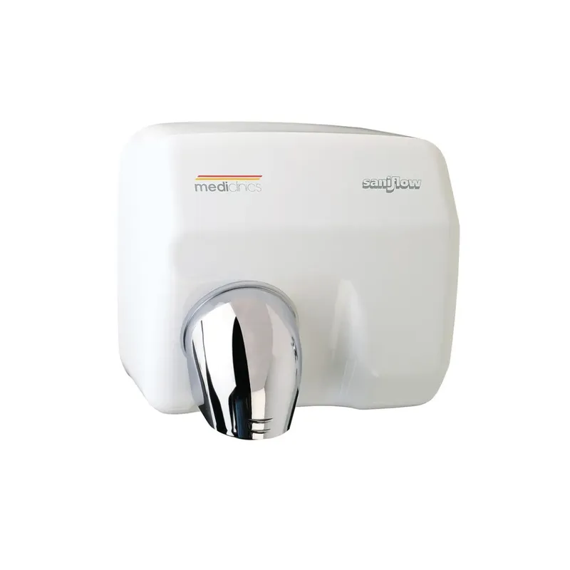 Mediclinics saniflow automata kézszárító-acél-fehér