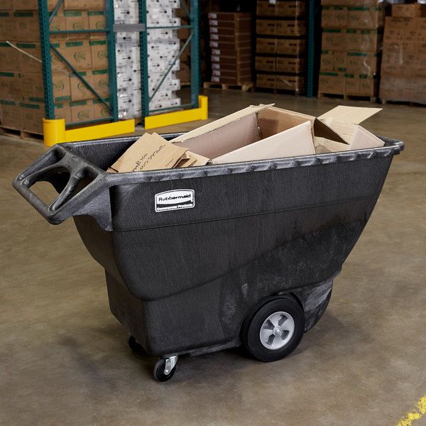 Rubbermaid anyag mozgató és billenthető konténer- 453 kg teherbírású