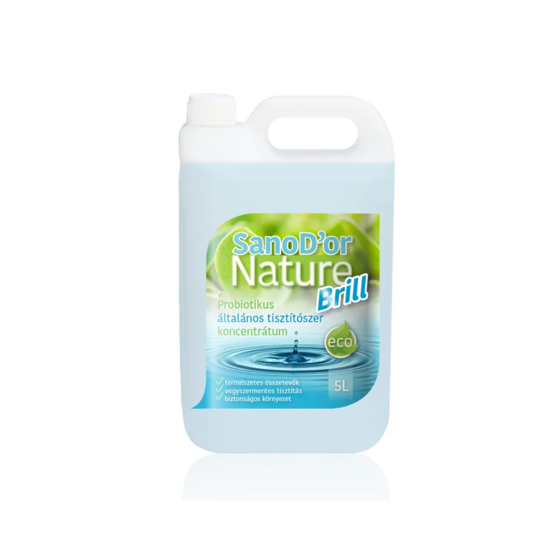 SanoD’or Nature Brill- Egészséges Általános Tisztítószer Koncentrátum – 5 liter