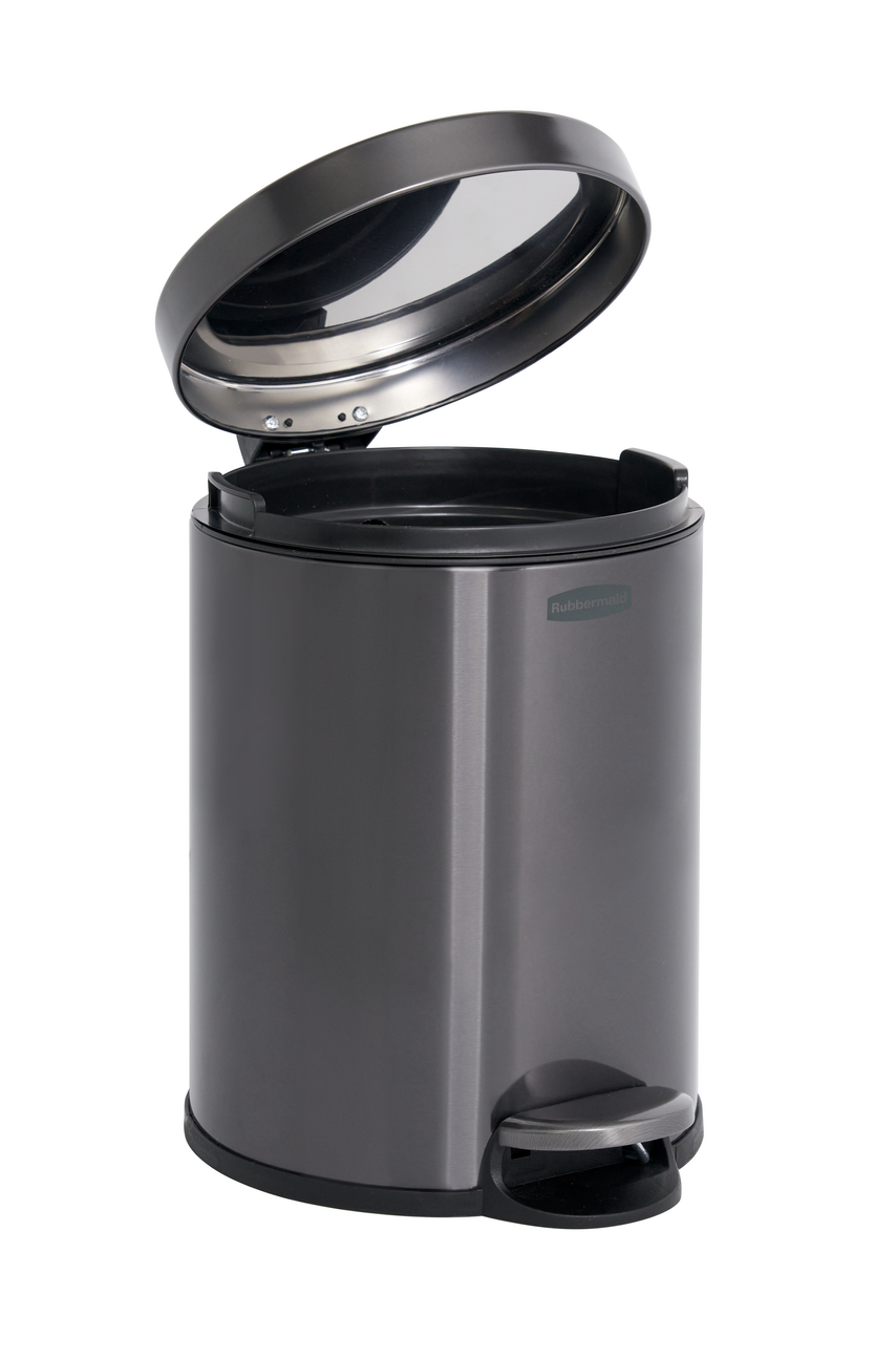 Rubbermaid kerek pedálos kozmetikai szemetes 6L