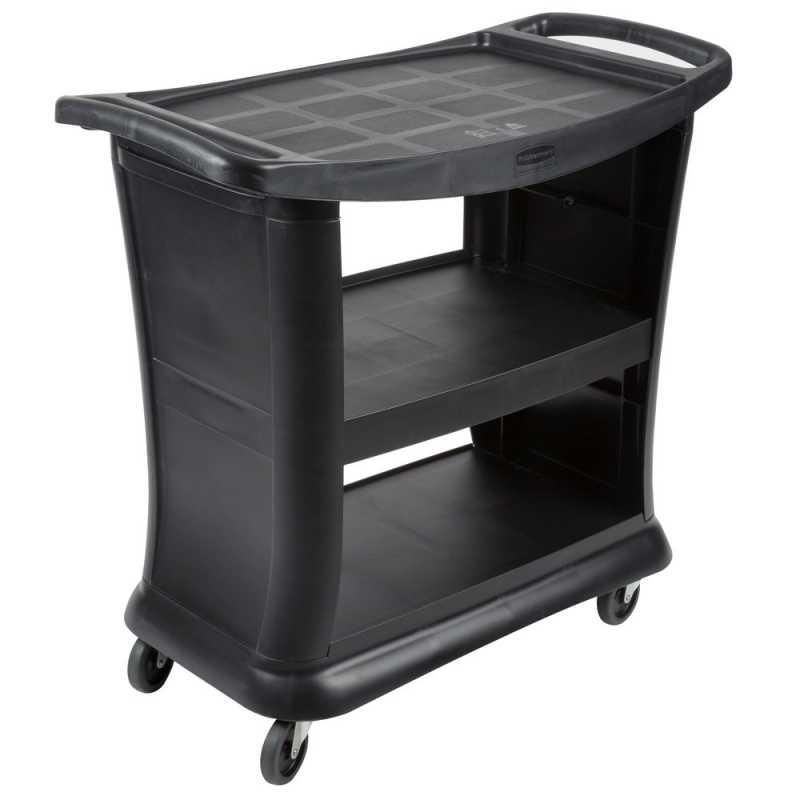 Rubbermaid exkluzív szállodai szerviz kocsi- 3 polcos