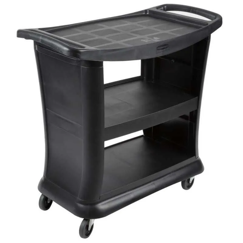Rubbermaid exkluzív szállodai szerviz kocsi- 3 polcos