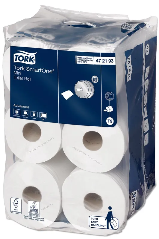 Tork SmartOne Mini WC papír- 2 rétegű