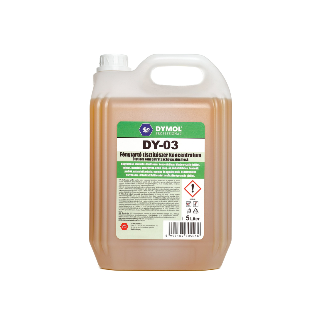 DY-03 Fénytartó tisztítószer koncentrátum 5 liter