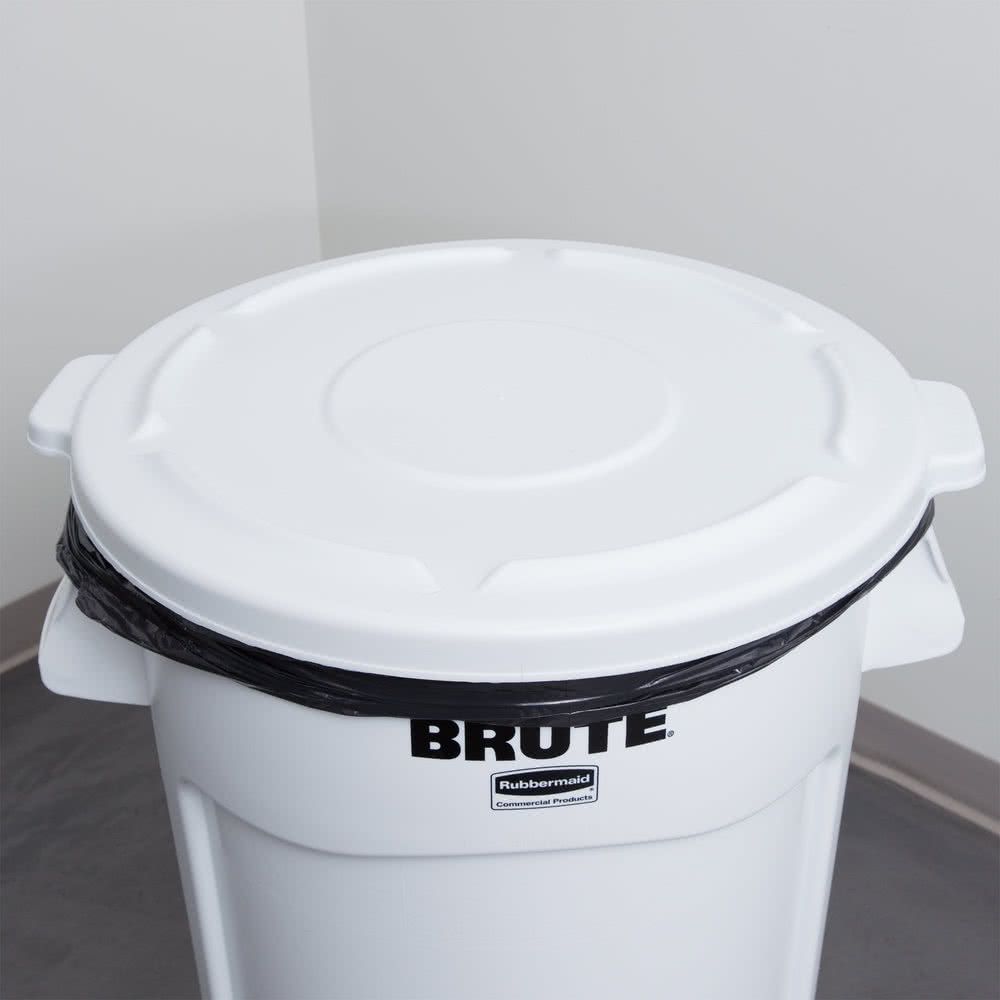 Rubbermaid Brute konténer tető 166L-es szemeteshez-fehér