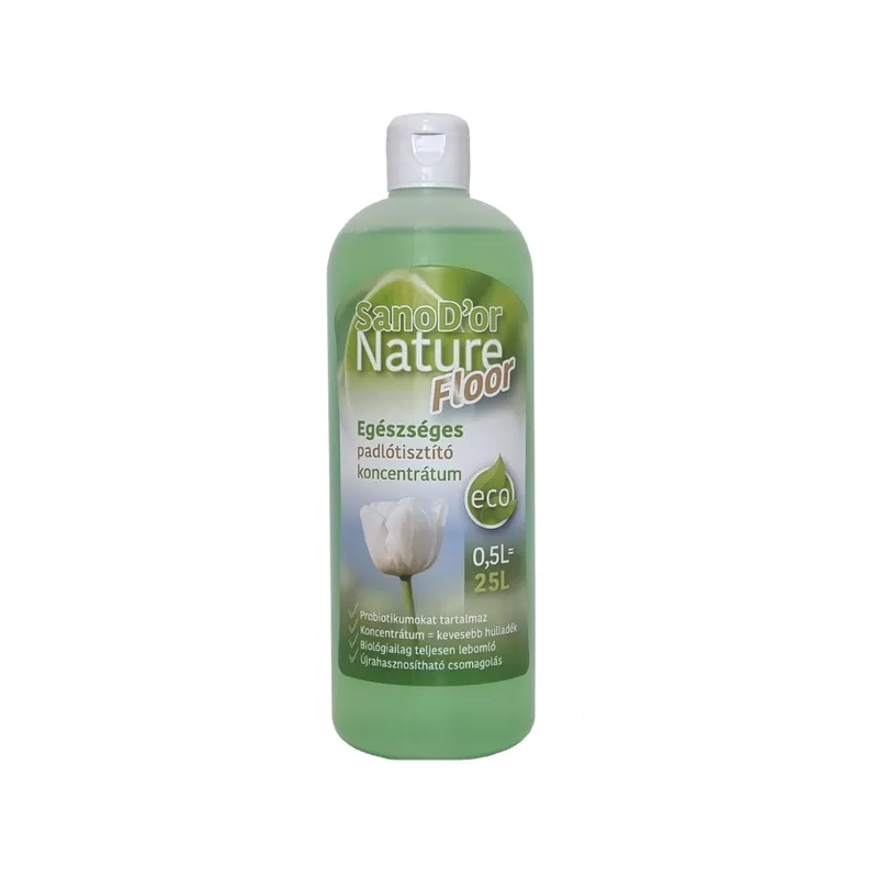 SanoD’or Nature Floor- Egészséges Padlótisztító Koncentrátum – 0,5 liter