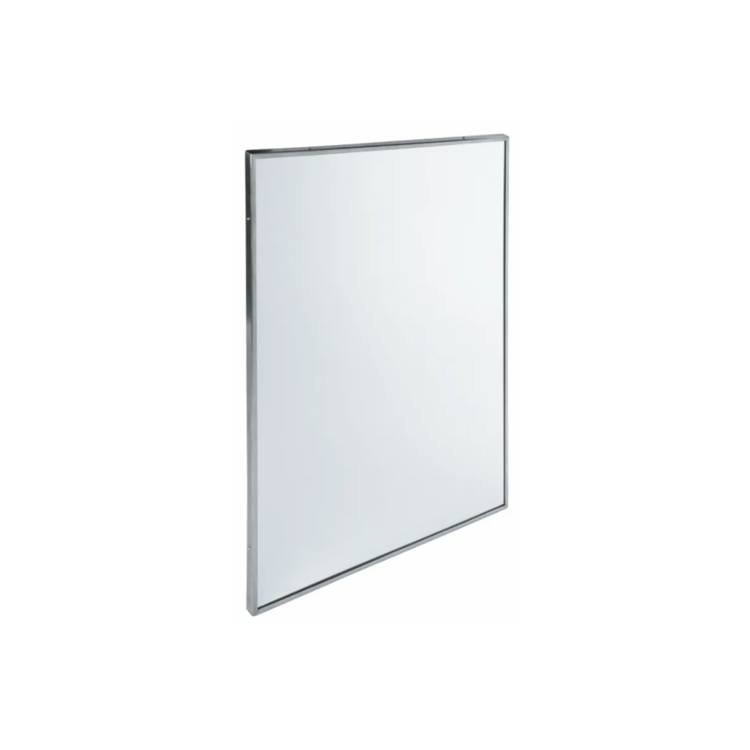 Mediclinics fix tükör rozsdamentes acél kerettel- 700x500mm- szálcsiszolt