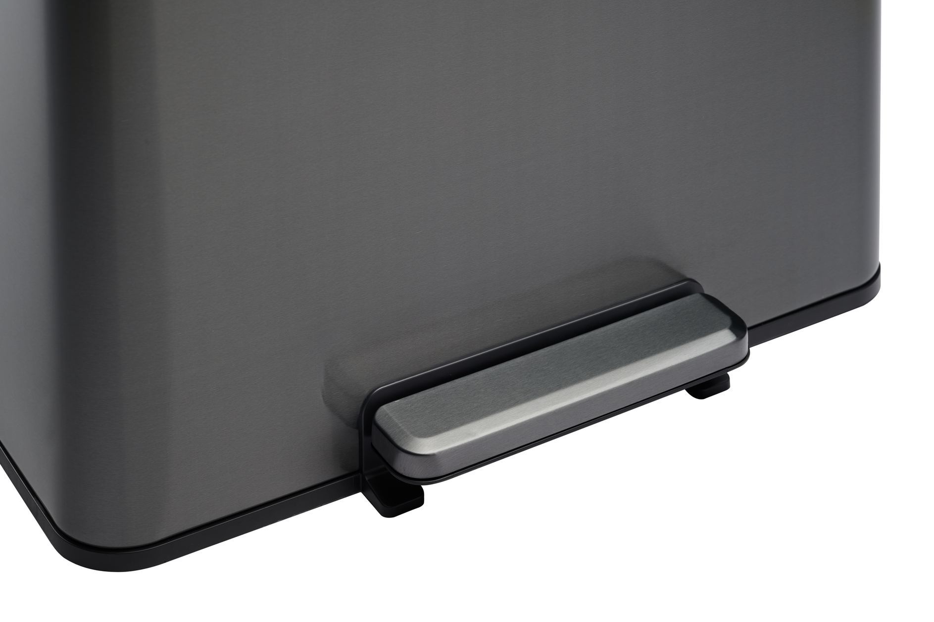 Rubbermaid Elite step-on rozsdamentes acél szemetes - 60L 